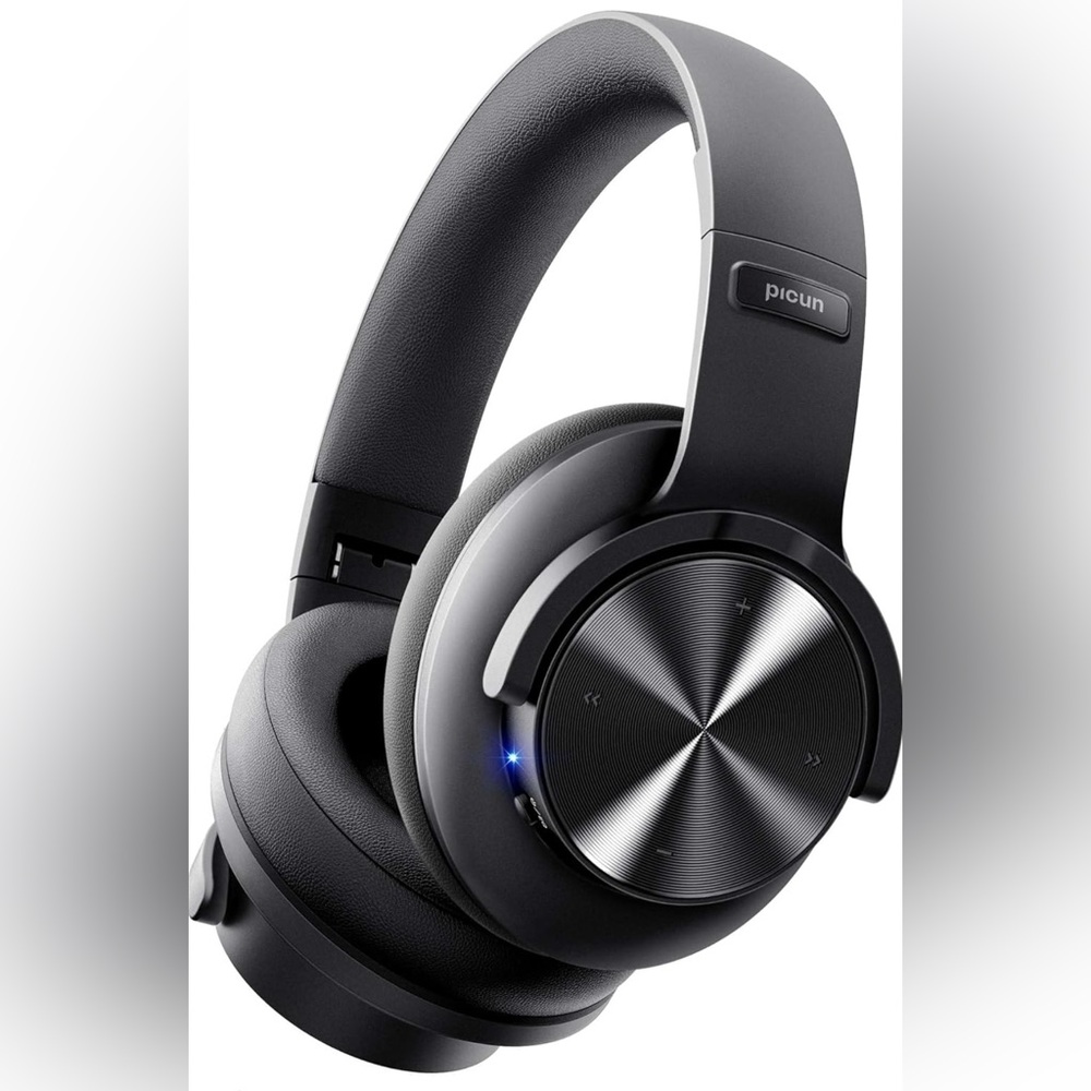 Picun B8 Bluetooth Wireless Over Ear Headphones 120H Playtime Gaming Travel